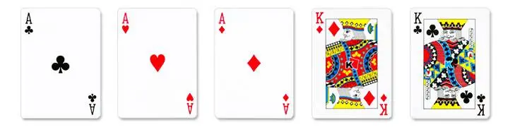 full house card combination Ignition